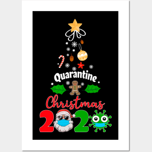 Quarantine Christmas 2020 Perfect Design Pajamas Family Gift Posters and Art